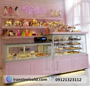 یخچال یخچال قنادی مارک ایرانی تولید ایران استیل کلد