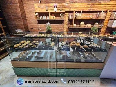یخچال یخچال شیرینی فروشی برند ایرانی