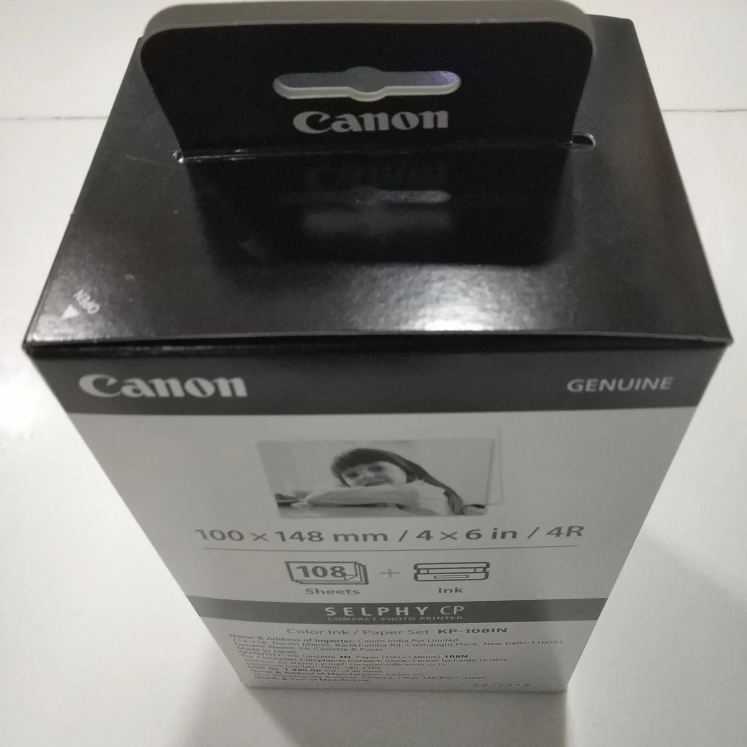 Canon | پرینتر بررسی کاغذ پرینتر Canon Kp-108in Color Ink And Paper Set