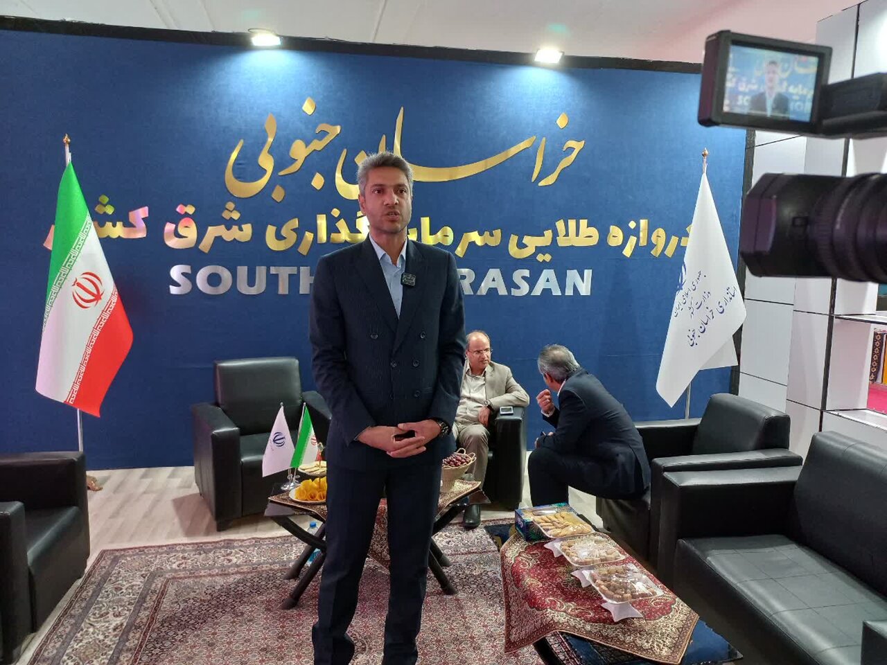 خراسان جنوبی | سرمایه گذار میز مذاکره خراسان جنوبی در ایران اکسپو ۲۰۲۵ برای جذب سرمایهگذار - خبرگزاری مهر | اخبار ایران و جهان