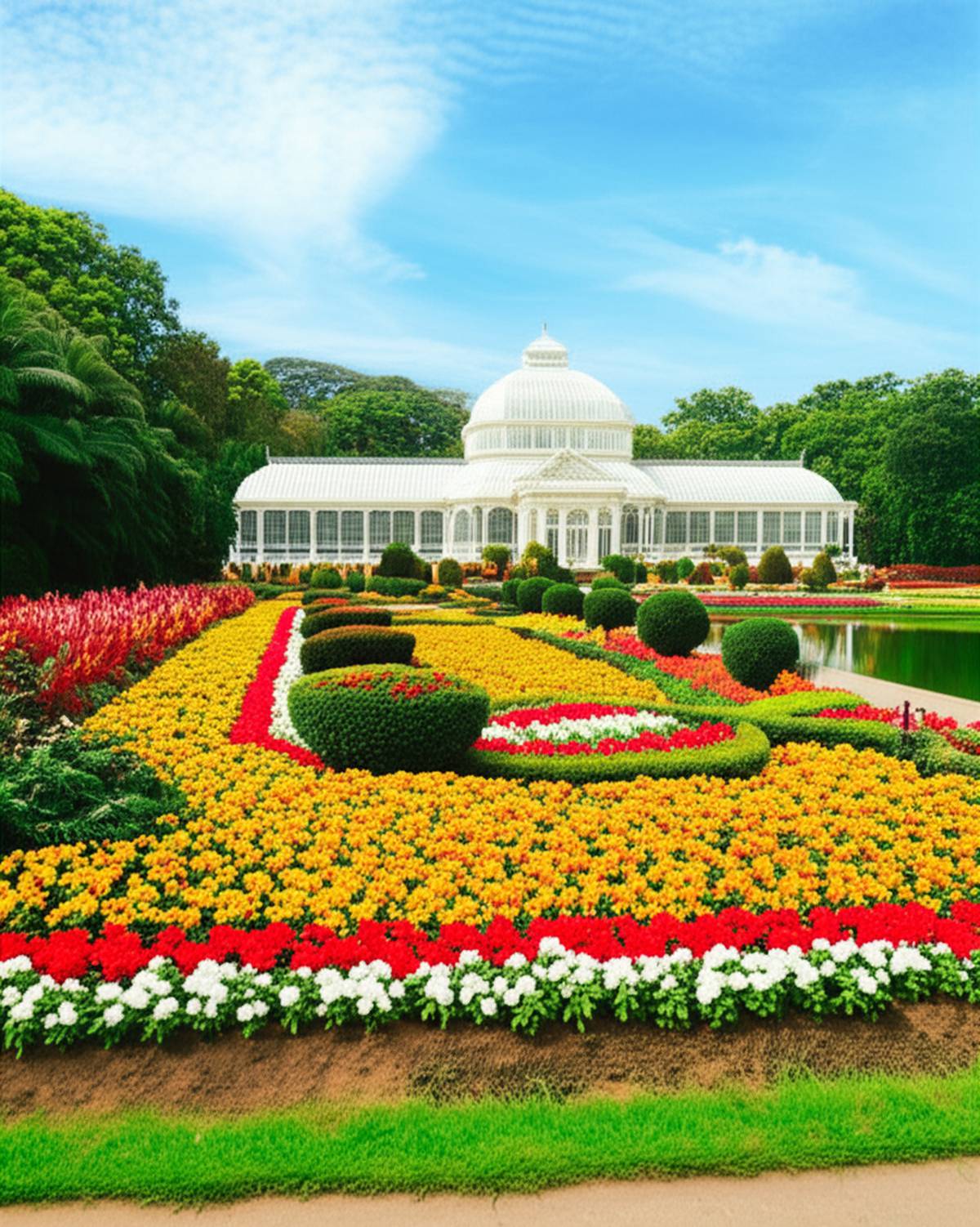 لال باغ در بنگلور هند(Lal Bagh, Bangalore)