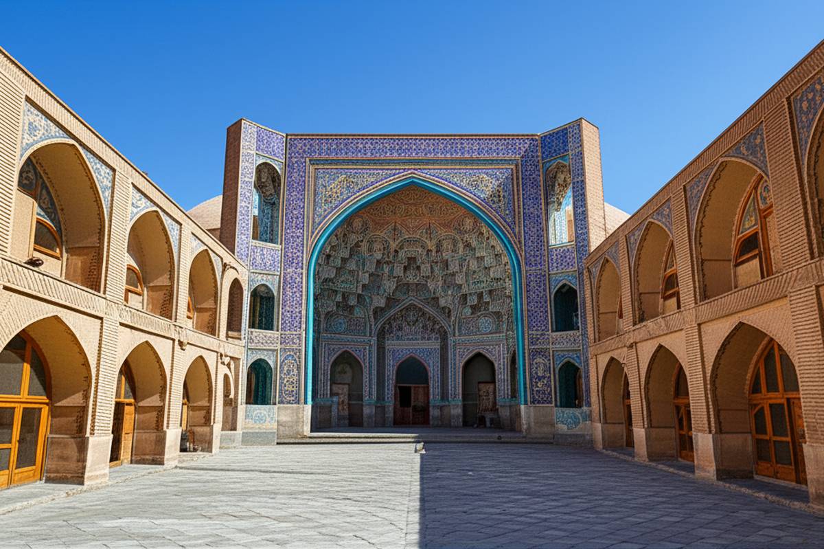 محل قرارگیری بازار تبریز