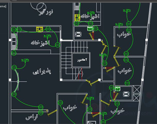 آموزش کامل نقشه کشی سازه با autocad