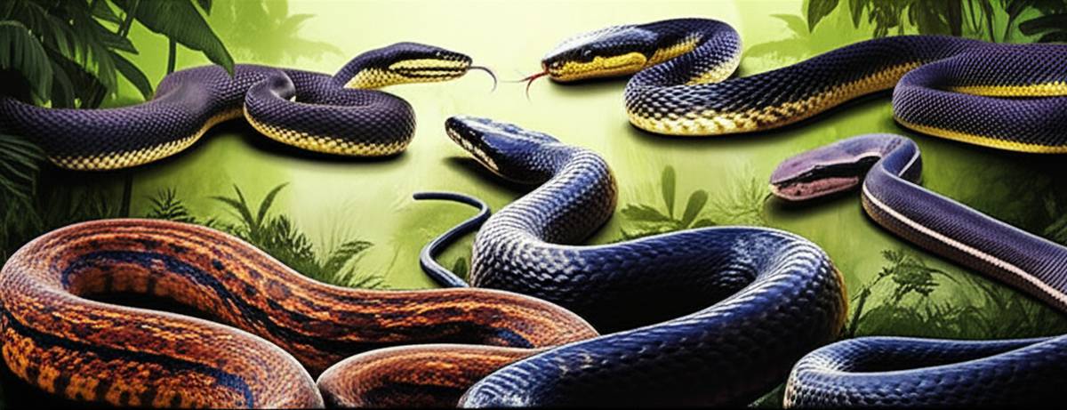 تفاوت مارهای سمی و غیر سمی: راهنمای جامع تشخیص با رنگ