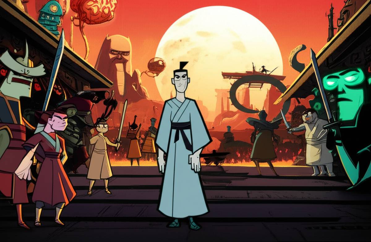 انیمیشن سامورایی جک (Samurai Jack) | معرفی کامل