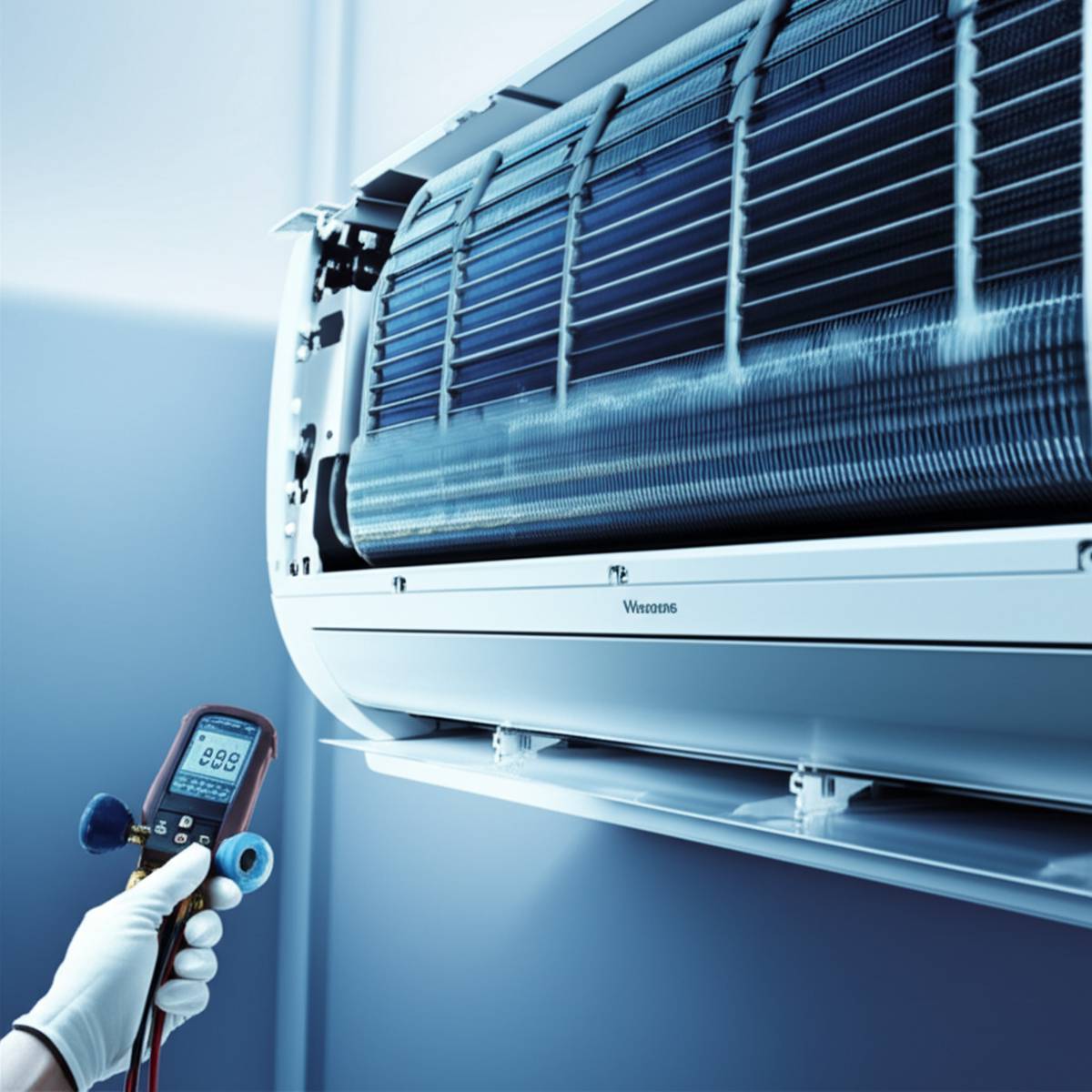 چگونه سیستم خنک کننده کولر گازی هایسنس را تعمیر کنیم؟