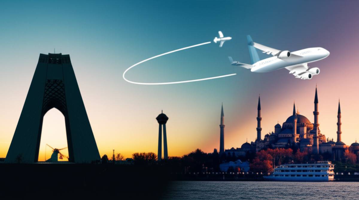 مدت زمان سفر از تهران به استانبول چقدر است؟ | راهنمای کامل