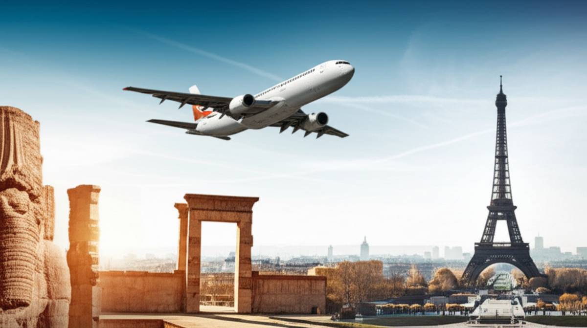 مبدا پروازهای پاریس از ایران: راهنمای شهرهای پروازی