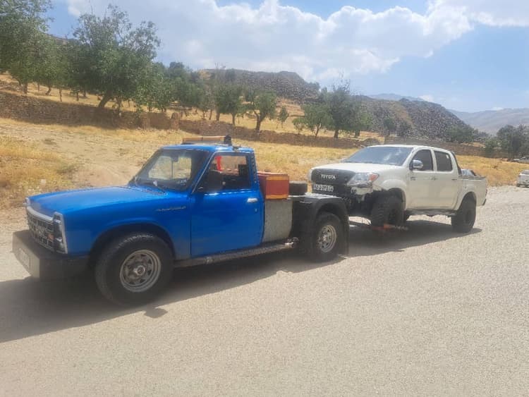 ۷ اقدام حیاتی هنگام خرابی خودرو در جاده‌های کوهستانی همدان