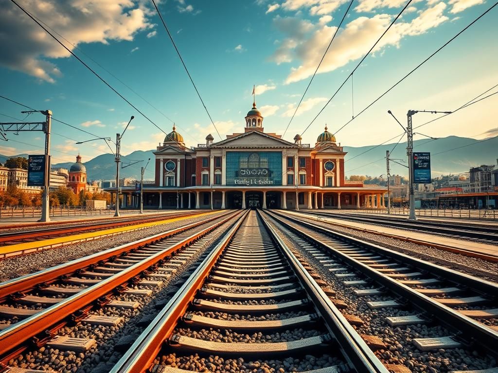 مسیرهای ریلی ایستگاه راه آهن اصفهان: راهنمای جامع و نقشه