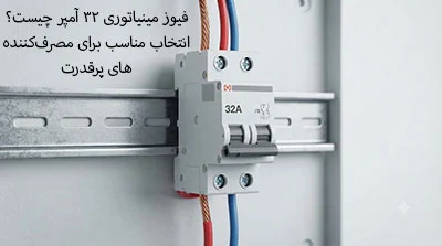 فیوز مینیاتوری ۳۲ آمپر چیست؟ انتخاب مناسب برای مصرف‌کننده‌های پرقدرت